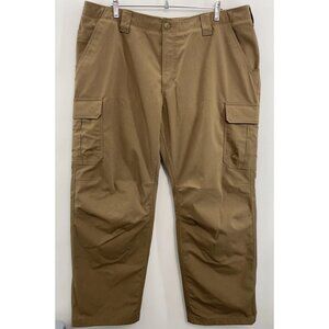 Under Armour Storm Tactical Patrol Pants Ripstop Cargo Duty Brown Mens 42x32